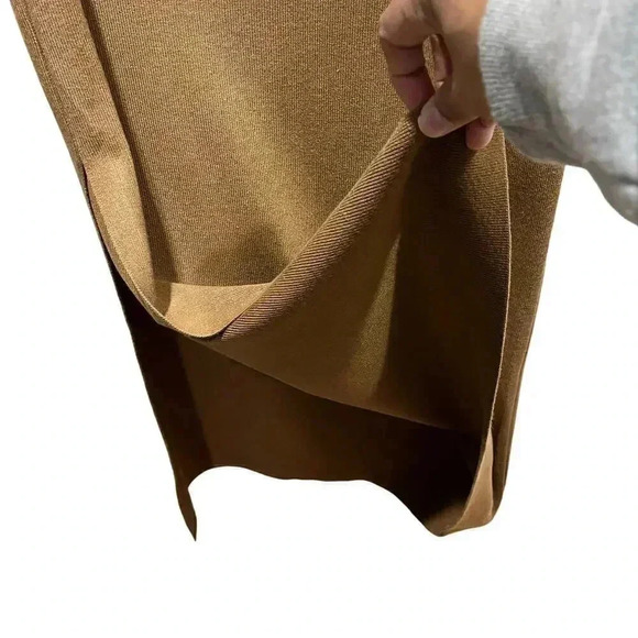 HOUSE OF HARLOW 1960 ‎ Ribbed Brown One Shoulder Strap Dress Size M - Picture 3 of 6